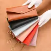 New Fashion Retro Envelope Wallets for Women PU Leather Purses Simple Solid Card Holder Phone Pouch Lady Clutch Coin Purse 1