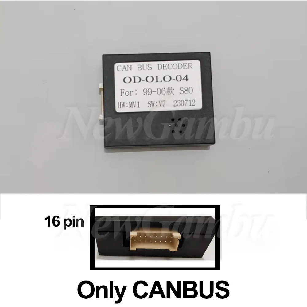 Car Wiring Harness Android Power Cable For Volvo S80 XC70 V70 S60 1999-2006 Cable OR CANBUS OR CABLE AND CANBUS