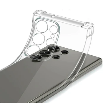Coque Transparente Ultra Antichoc pour Samsung Galaxy, S24, S23, S22, S21 Plus, A54, A34, A14, A04, A53, A33, A23, A13, A52, A32, A22, A12