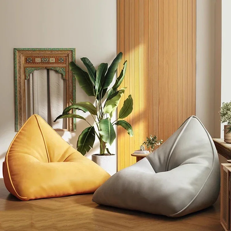 

Single Recliner Bean Bag Sofa Lazy Couch Comfy Reading Sleeper Relaxing Bean Bag Sofa Individual Puffs Asiento Furniture HDH