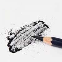 Japanese SAKURA Charcoal Pencils Soft/Hard/Medium Sketching Pencils Anti-break Extra Super Soft Professional Sketching Pencils 3