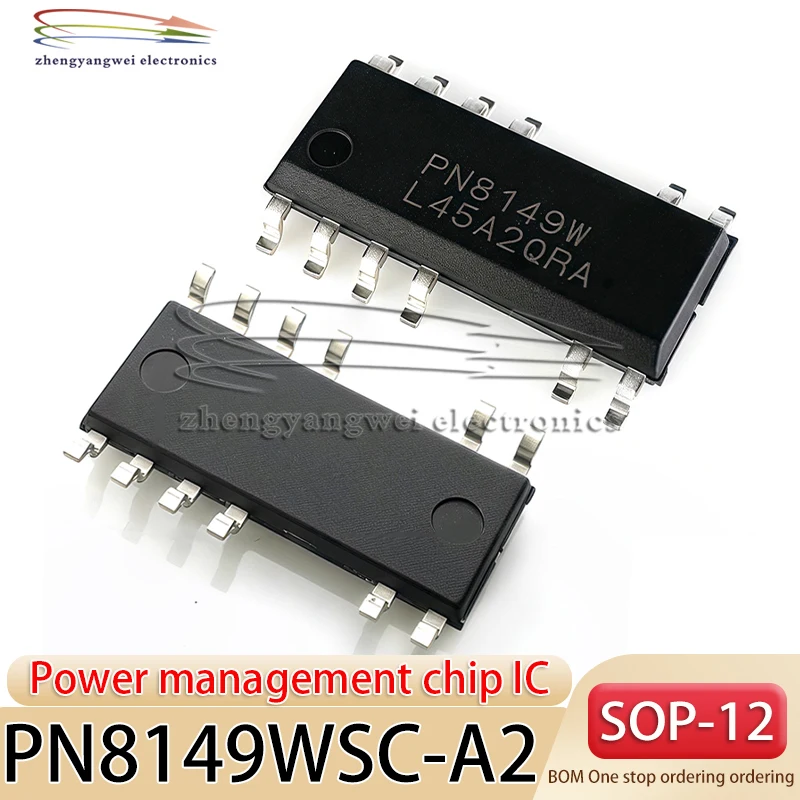 5PCS PN8149WSC-A2 PN8149W SOP-12 Power-Management-Chip-IC