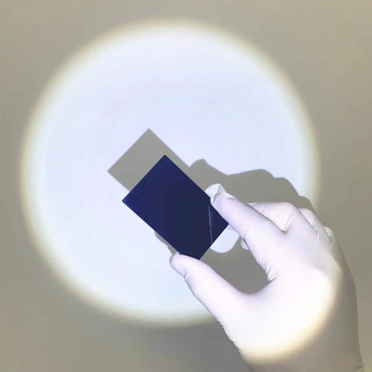 5개 총 크기 75x55x1mm 315nm UV 통과 광학 필터 유리 ZWB1