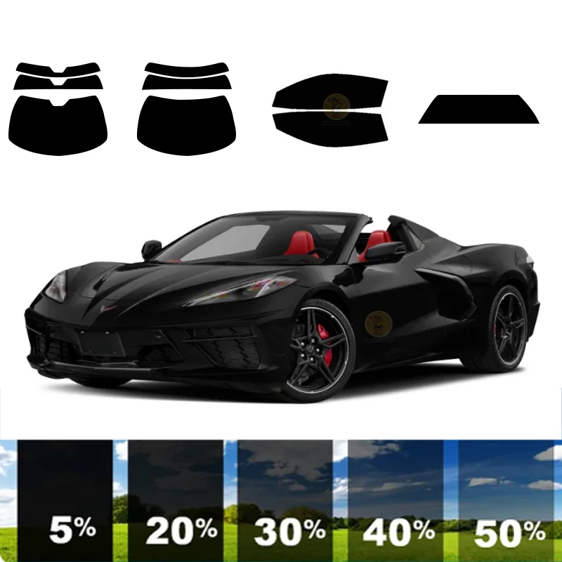 The Tint Effect Precut Window Tint Kit Compatible With Chevrolet Express Cargo Van 2003-2025 (Includes: Front Door Window Precuts In 45%) Automotive Film - Foto 9