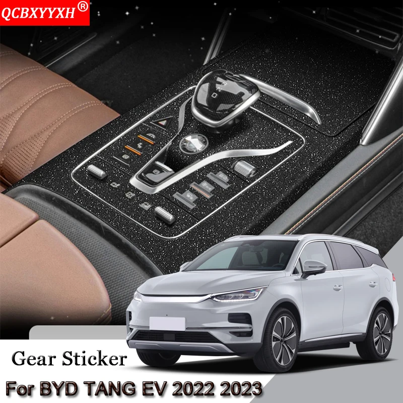 CarInteriorStickerForBYDTANGEV20222023CarGearPanelSticker