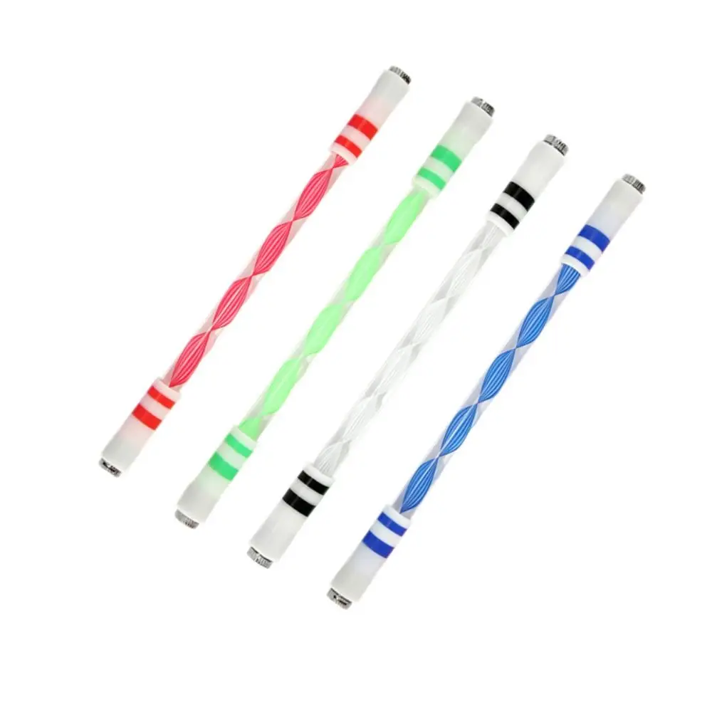 LED Luminous Spinning Pen Creative Rolling Special Pen Kids Release Pressure Spin Toy Pocket Led Flash Spinning multifunction pen deformation toy robot pen