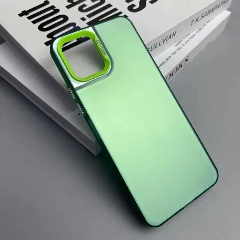 Premium Shockproof Phone Case - Anti-Fingerprint, Durable Protection Back Cover
