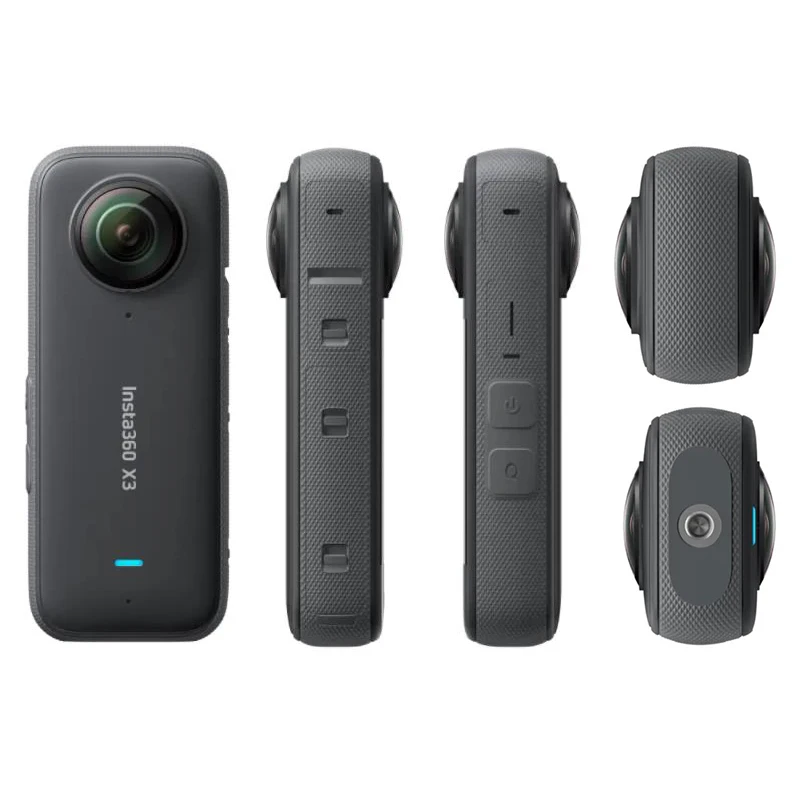 Insta360-X3 360スポーツカメラ,1つの画面,5.7k,video10m,防水,1800mahバッテリー,x3カメラ,在庫あり