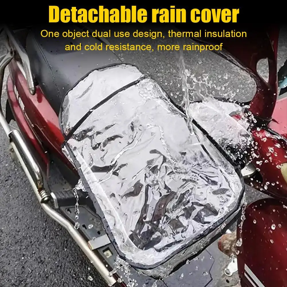 

Motorcycle Bicycle Handlebar Gloves Windproof Rainproof Winter Keep Warm Hot Protect Handlebar Handle Guard Cover Gloves