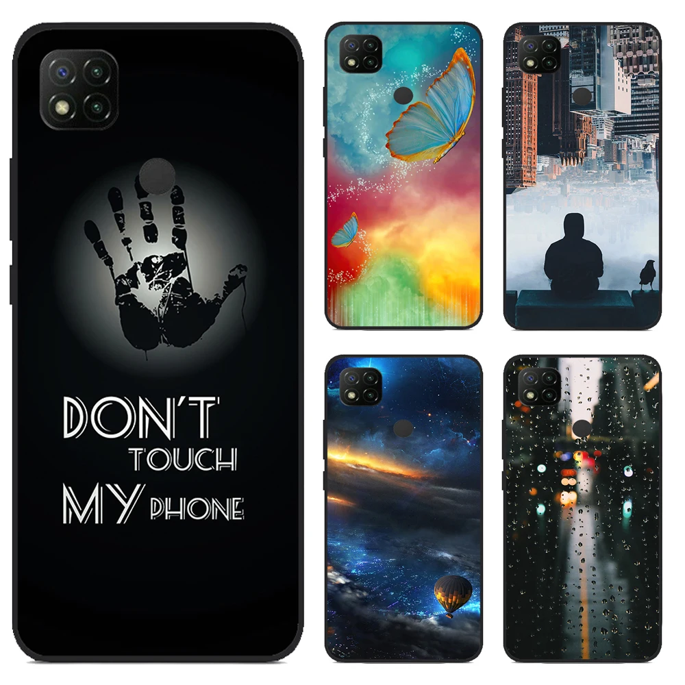 Per Redmi 9C Custodia Nfc On Per Xiaomi Redmi 9C 9 C Nfc Cover Posteriore In Silicone Morbido Custodia In Silicone Per Redmi 9C Nfc Cover Per Telefono