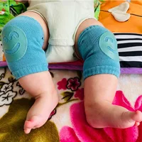 Baby Accessories Knee Pads Leg Warmer Gaiter Safety Smile Girl Boy Kids Crawling Elbow Kneepad Slips Toddlers Protector Infant 3