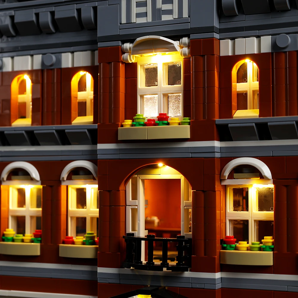 Town Hall Lego City Church LED Light Kit For 10224 Town Hall