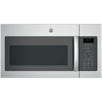 1.7 Cu.Ft Oven Over The Range Microwave, Stainless Steel,optimal defrosting time and power level or set your desired time 1