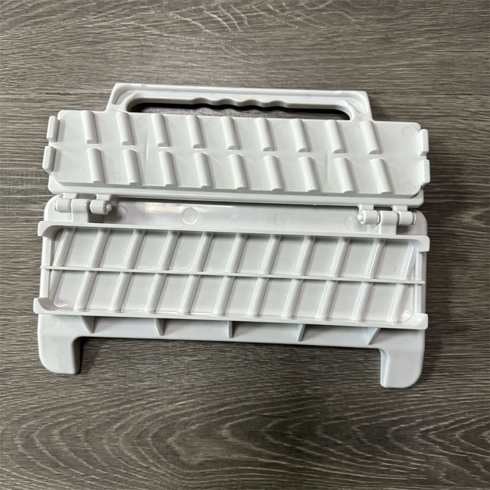 Single Row BBQ Kebab Maker & Skewer Press – Reusable Plastic Preparation Tool