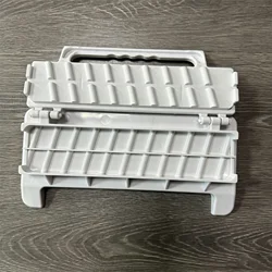 Single Row BBQ Kebab Maker & Skewer Press - Reusable Plastic Preparation Tool (Double row)