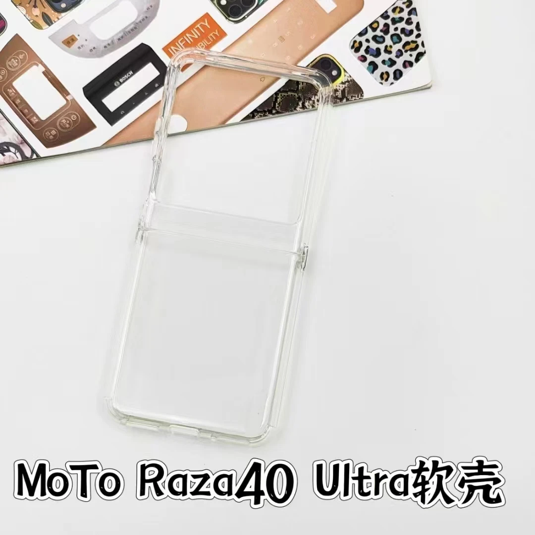 Per Motorola Moto Razr 40 Custodia Morbida In Tpu Trasparente Ultra Trasparente Per Custodia Posteriore Motorola Razr 40