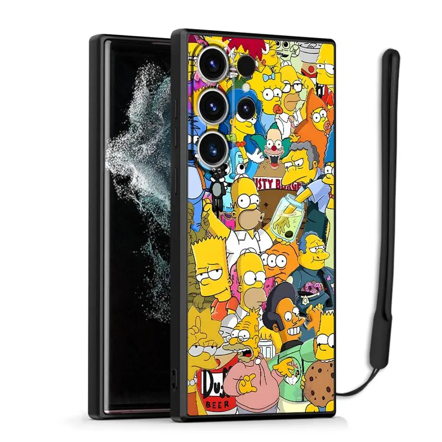 Simpsons Cartoon Phone Cover Case