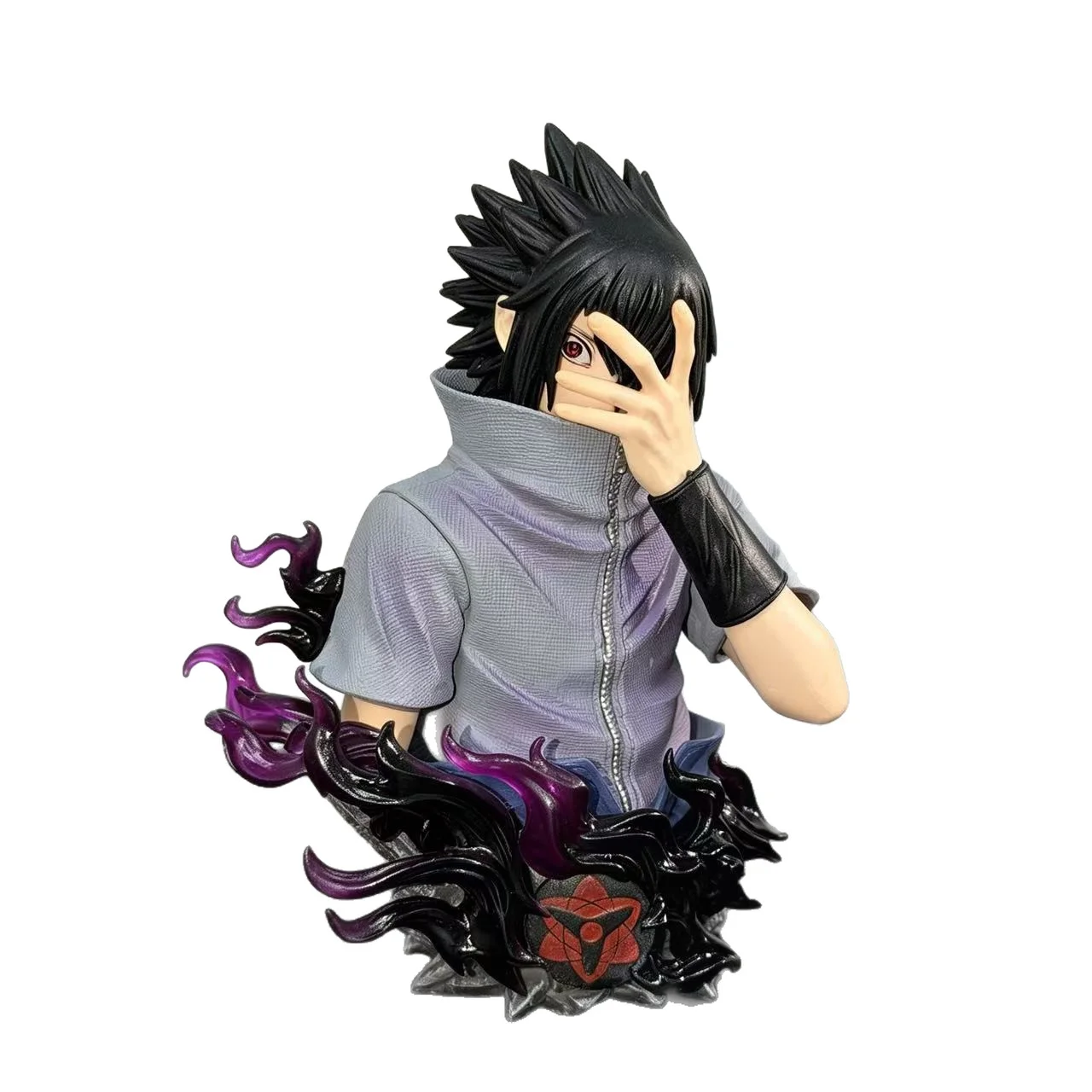 Naruto & Sasuke Anime Figure Bust - PVC Statue Desktop Ornament Collectible Toy Gift