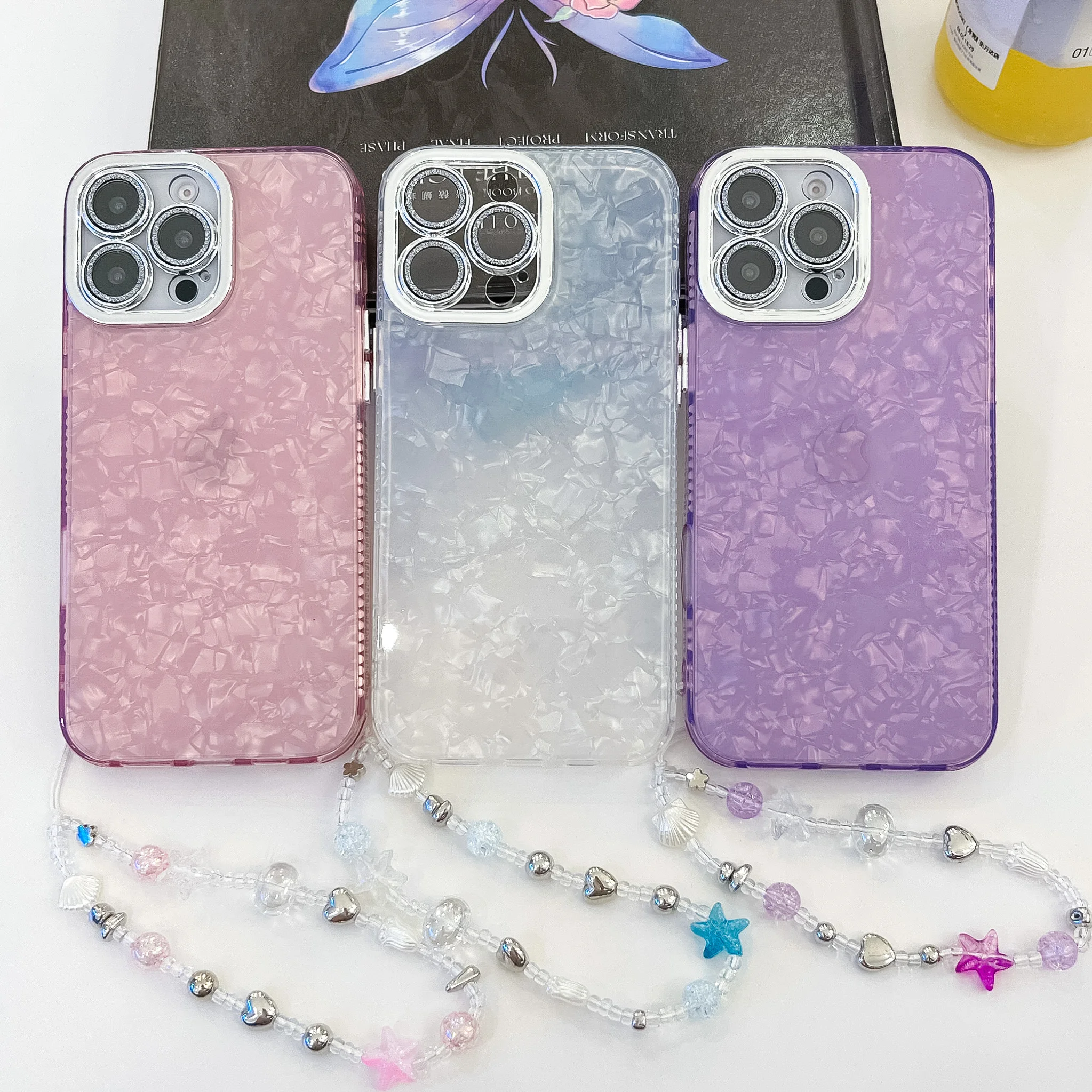 Luxury Phone Case With Wrist Chain For Iphone And Samsung Models_voghion.com