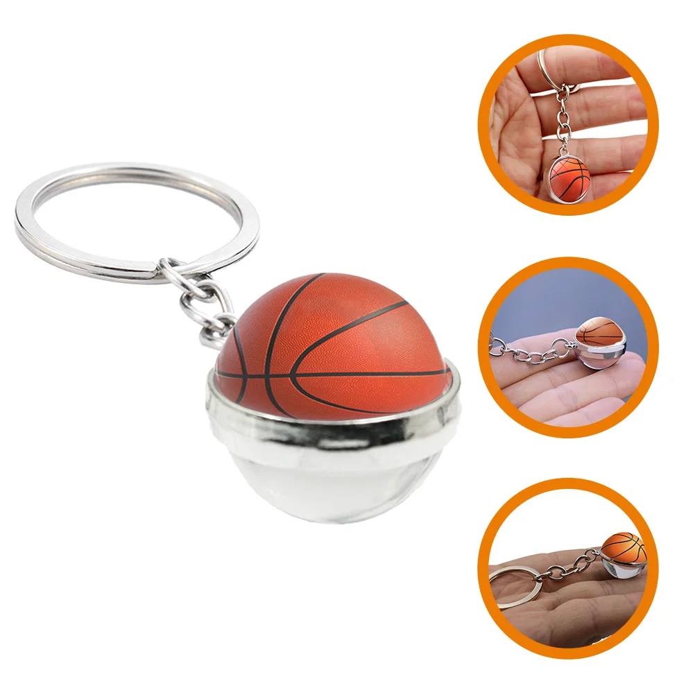 Sports Key Pendants Rings Ball Kids Keychain Backpack Hanging Decor Keychains for Players Alloy Keyring Child inflatables children inflatable rabbit rings toys kindergarten outdoor throwing sports colorful pvc plastic puzzle child toy