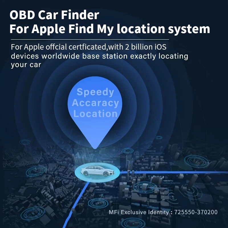 GPS Tracker For Auto Car OBD GPS Locator Find My Apple official App Mini OBD GPS Voice Monitor Tracker GPS Tracker Car Tracker