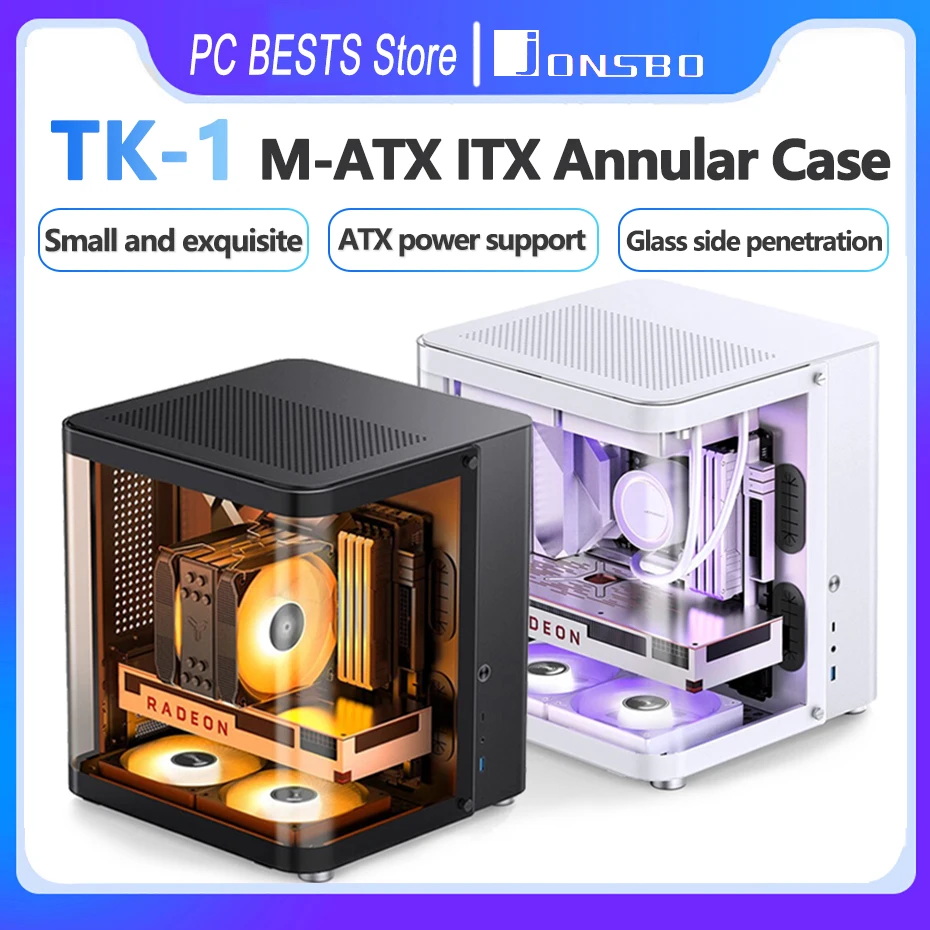 Jonsbo-TK-1-M-ATX-ITX-Case-Ring-Kaca-Tempered-Sisi-Penetrasi-E-Olahraga ...