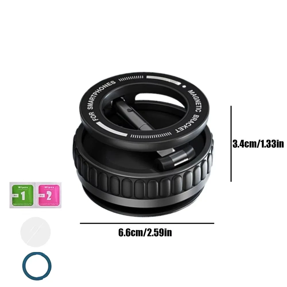 حامل هاتف محمول مغناطيسي على الحائط قابل للطي دوار...