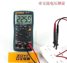 트루 RMS 멀티 ZOYI ZT303 디지털 멀티미터 19999 카운트 사용자 친화적인 AC/DC 전압 전류 테스트 도구