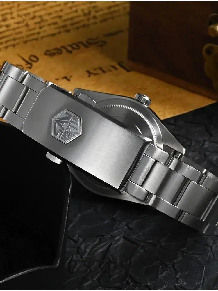 San Martin Watch Automactic Mechanical Waterproof Watches For Men Luxury 36mm Explore Sport Luminous Sapphire Saat SN0021B-1