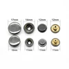 Brass Material Snap Fasteners +Tools Sewing Gold Color Snap-fastener Jeans Buckle High Quality Jacket Leather Rivets Buttons 2