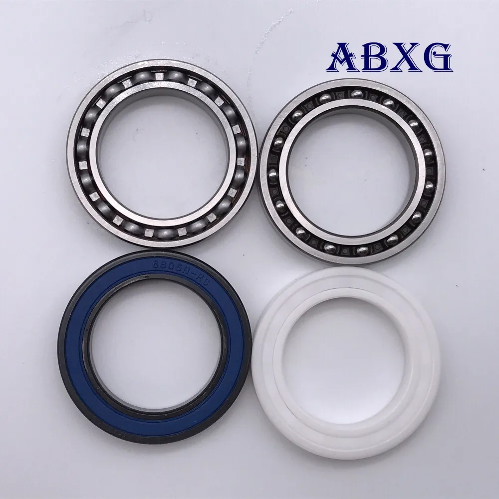 10pcs 25x37x6 mm ball bearing 6805RD 6805 61805 6805N 6805-RD Bike Bottom Bracket Repair Bearing For HT2 BB51 GCR15 25376 BB86 ball bearings metal shielded ball bearings