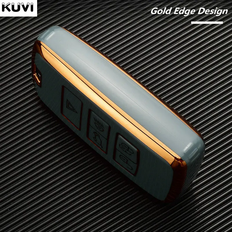 KASER Autoschlüssel Hülle TPU - Schutzcover Für Range Rover & Jaguar Schlüssel