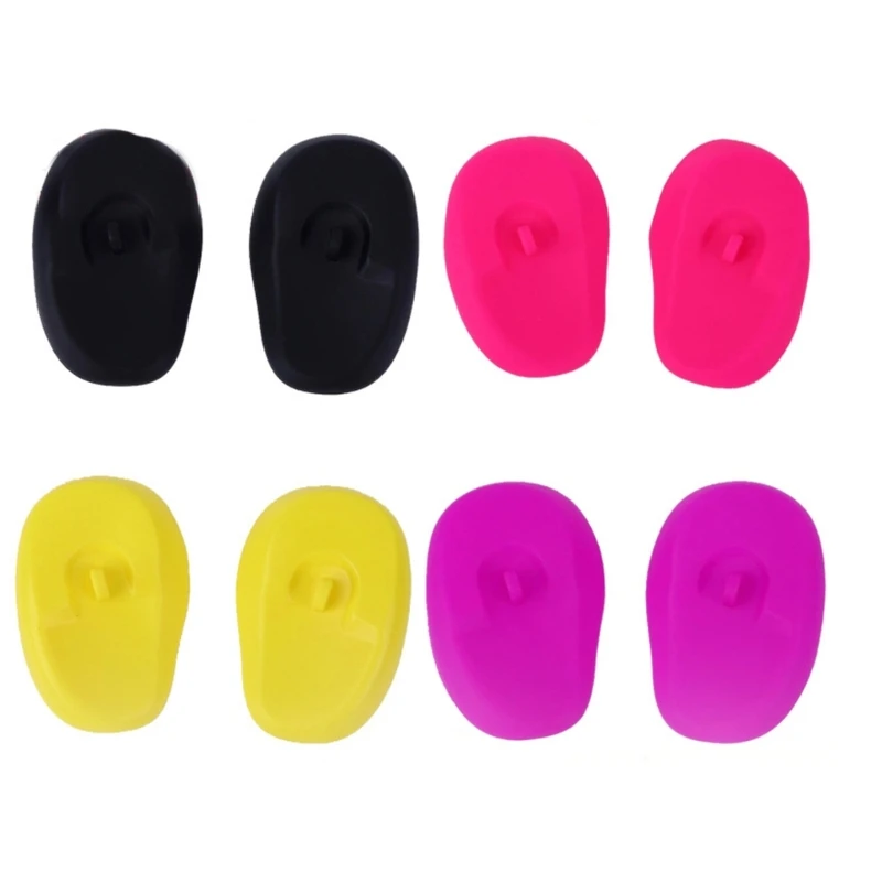 2pcs Waterproof Silicone Ear Covers for Hair Washing Keep Your Ears Dry Tool Drop Shipping