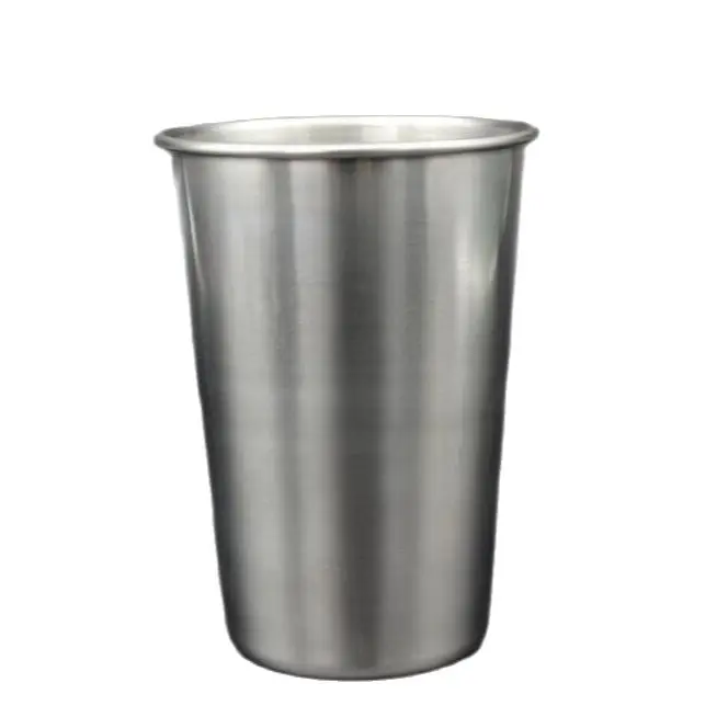 

100pcs/lot 500ML Stainless Steel Cups 16oz Tumbler Pint Glasses Metal Cups Hand Beer Cup Drinking Accessories
