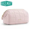 BAGSMART Makeup Bag Puffy Padded Make Up Bags for Women Makeup Organizer Case Wide-open Pouch Toiletry Bag Travel Essentials 1