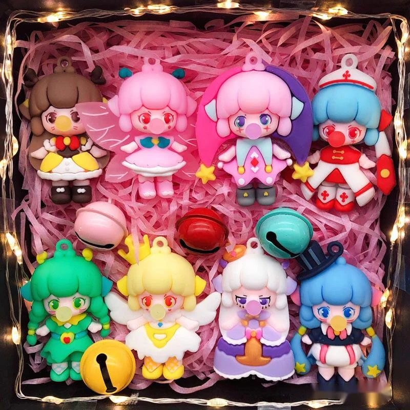 

Cute New Cute Blind Box Doll Desktop Decoration Birthday Gift Model Bag Accessories Fashion Toy Keychain Bag Pendant 2022