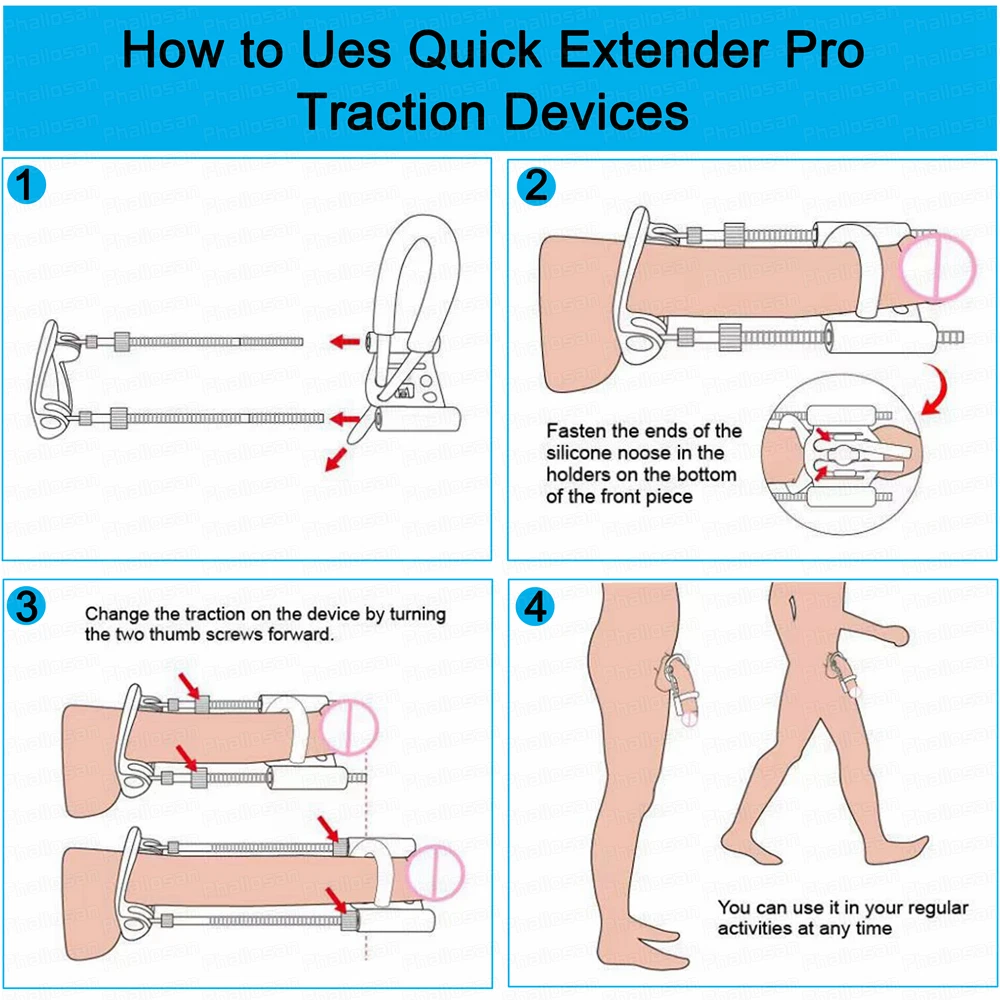 4th Male Penis Penis Extender Enlargement Edge Strap Dick Enlargers Manual Pump Male Stretcher Dildo Sex Toy Masturb for Men 18+