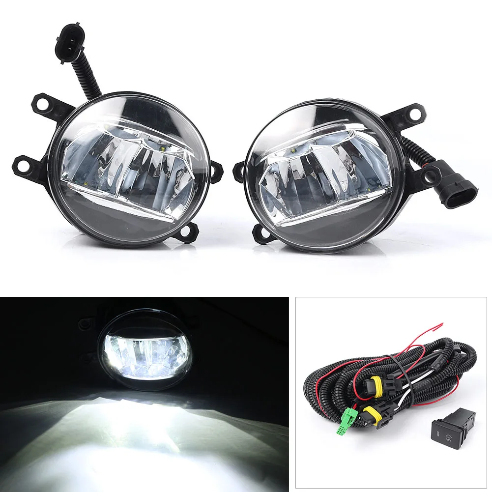 

Auto Car LED H11 Driving Fog Light Fit for Toyota Camry Sport 2018 SE XSE L & Corolla 2017 hybrid 81210-48050/81220-48050