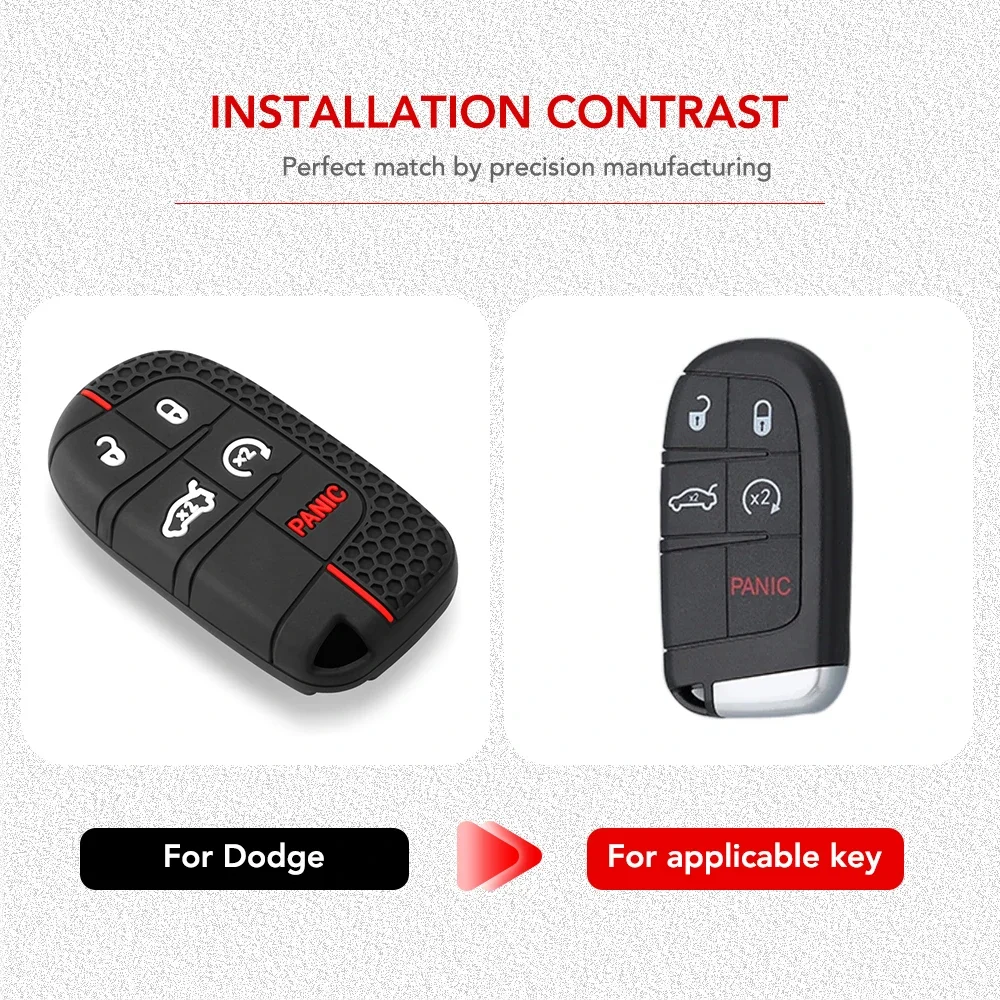 Silicone Key Fob Cover Case – Premium Protection