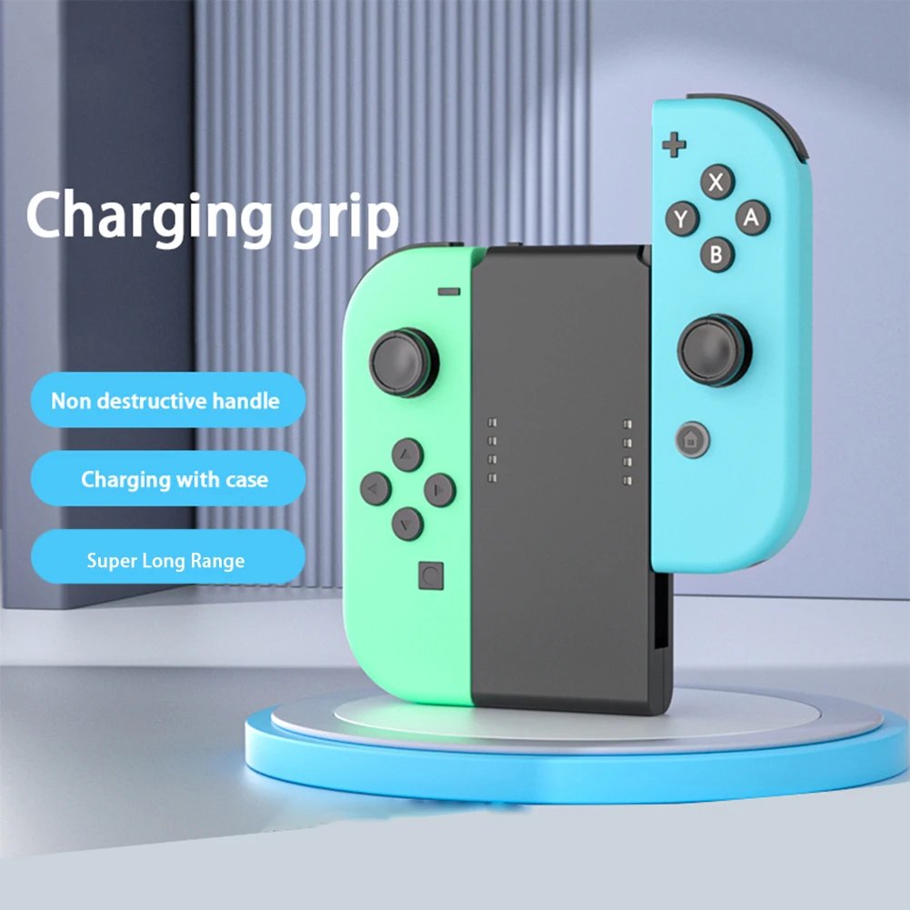 【Limited Time Only】 Charging Grip Bracket For Joypad 3400mAh Rectangle Shaped Charging Dock TPYE-C Controller Portable Charging Station For Switch