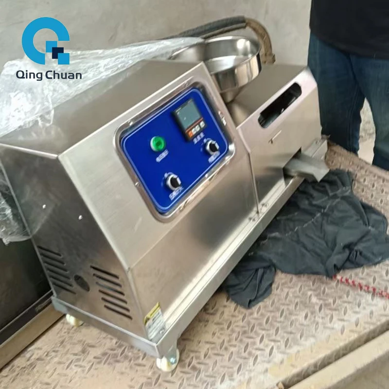 Oil Press Machine Commercial 3000W H-50 15Kg per hours Home Peanut Flaxseed Cold Squeezer Linseed Sunflower Seeds Extraction 4