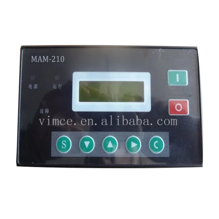 MAM210 Air Compressor Spare Part Plc Controllers Integrated Computer Board Mam-210 on hook air conditioner compressor relay 4 pin 12vdc main board 20a circuit 2 socket 25a mpy s 112 a