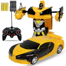  New Remote ControlTtransformer Car Remote Control Racing Car Charging Remote Control Deformation Car Electric Remote Control Car 