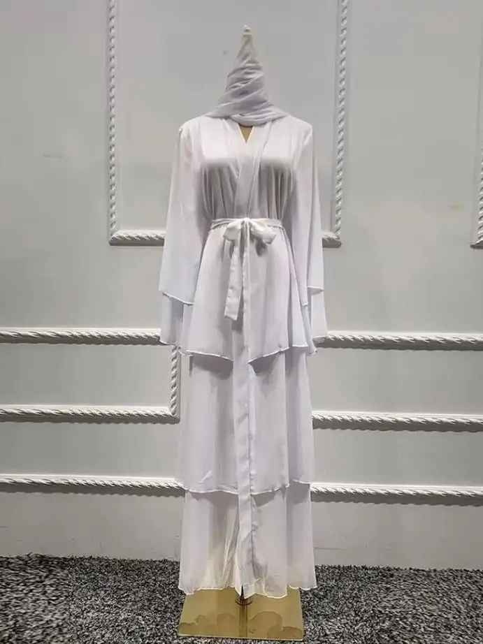 White with hijab