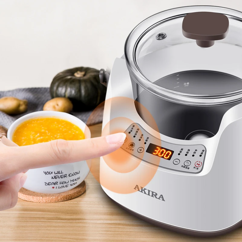 Electric stew pot soup cooking porridge artifact health slow cooker household small automatic glass non-ceramic