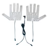 5V USB Heated Gloves Pad 5 Finger Type Electric Gloves Heating Film Pads Rechargeable Hand Heater 4