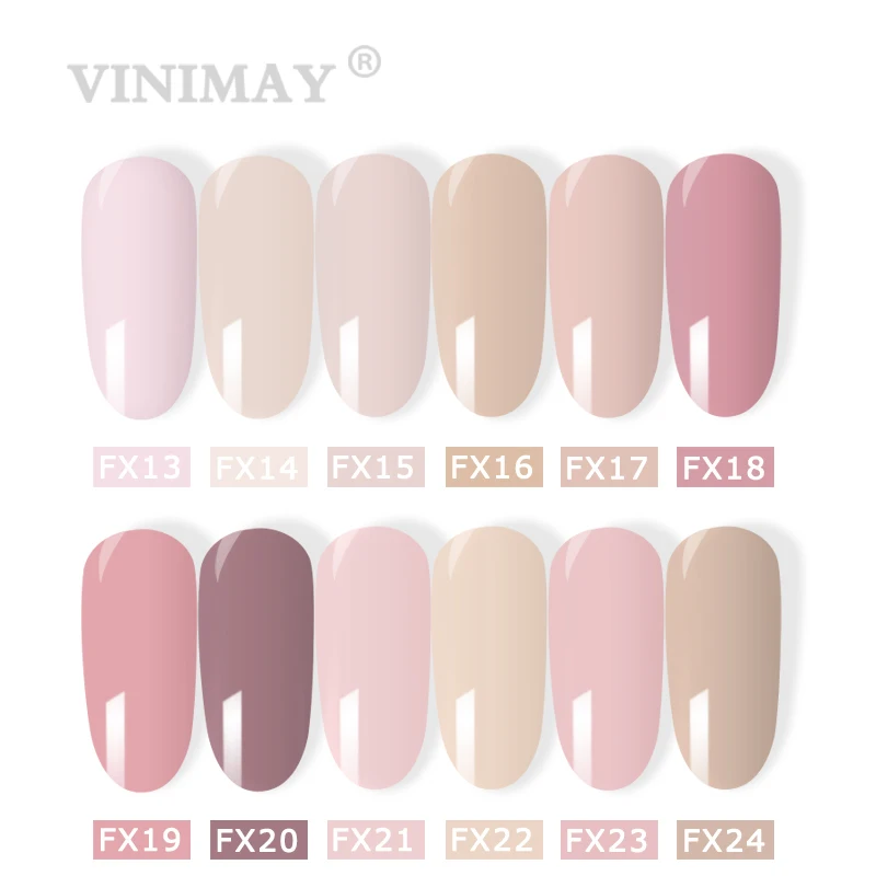 VINIMAY French Nail Art Gel Nail Polish UV Soak Off Gelpolish Gel Polish Color Primer Manicure Nails Gel Lacque Salon 15ml 2