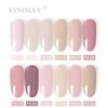 VINIMAY French Nail Art Gel Nail Polish UV Soak Off Gelpolish Gel Polish Color Primer Manicure Nails Gel Lacque Salon 15ml 2