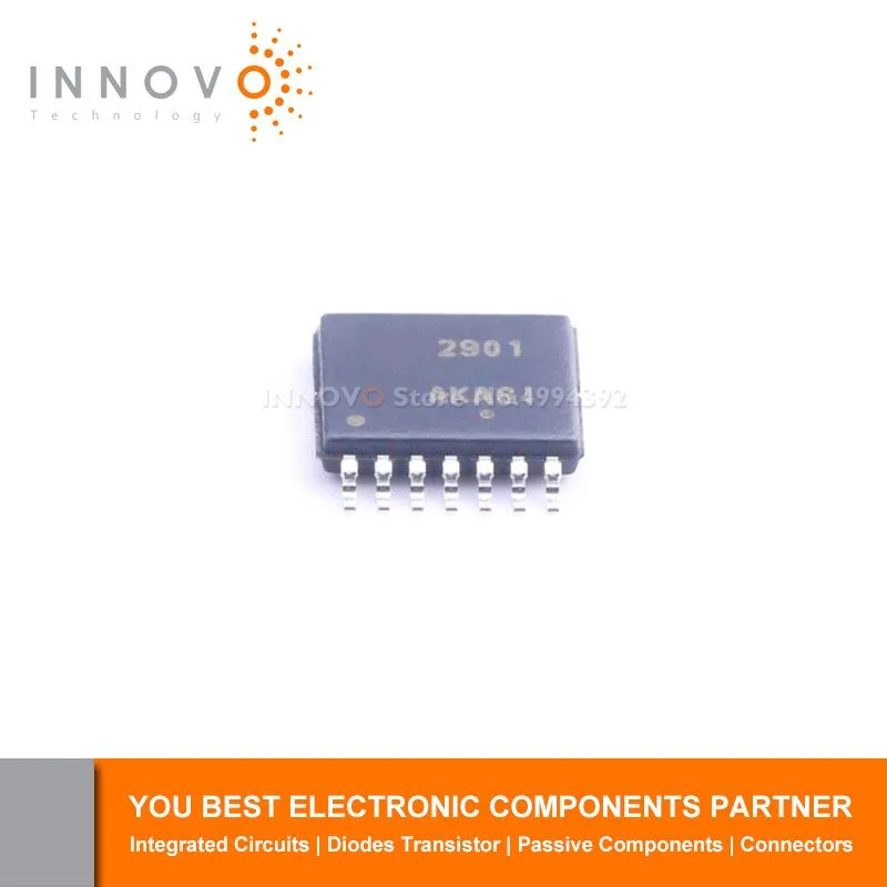 

INNOVO 10pcs/lot LM2901DTBR2G LM239PWR TPA6138A2PWR LMV339DTBR2G TSSOP-14 New original