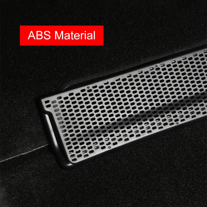 For Tesla Model Y Air Vent Anti-Blocking Dust Cover Anti-blocking Dust Cover Net Car Air Outlet Covers Under Seat